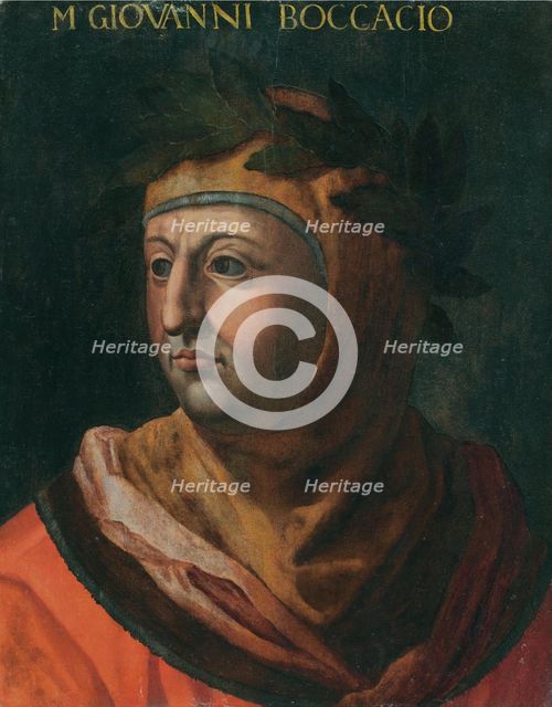 Portrait of Giovanni Boccaccio.
