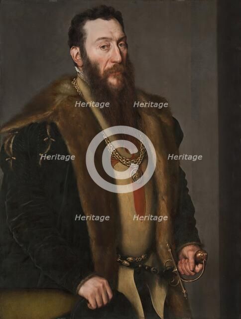 Portrait of Giovanni Battista di Castaldo, 1550. Creator: Antonis Mor.