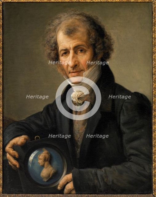 Portrait of Giovanni Beltrami (1777-1854), c1825. Creator: Carnovali (Il Piccio), Giovanni (1804-1873).