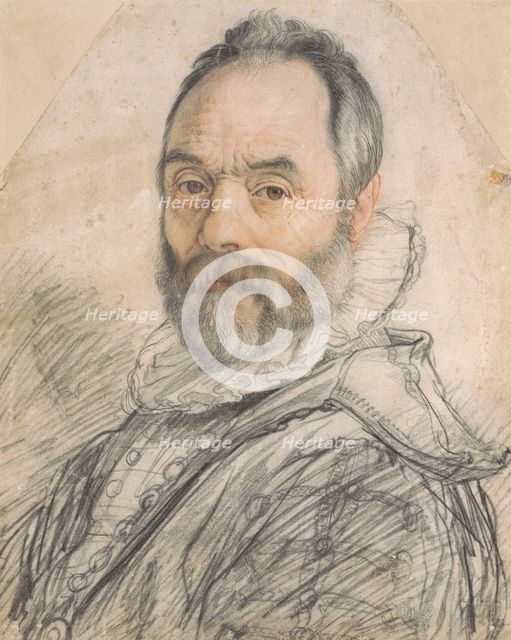 Portrait of Giovanni da Bologna (1529-1608), 1591. Creator: Goltzius, Hendrick (1558-1617).