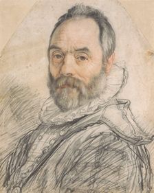 Portrait of Giovanni da Bologna (1529-1608), 1591. Creator: Goltzius, Hendrick (1558-1617)