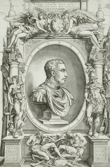 Portrait of Giovanni de Medici, 1550. Creator: Enea Vico