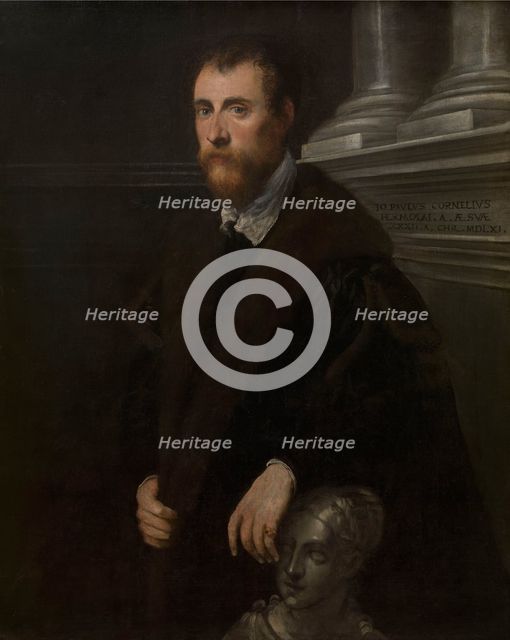 Portrait of Giovanni Paolo Cornaro, 1561. Creator: Jacopo Tintoretto.