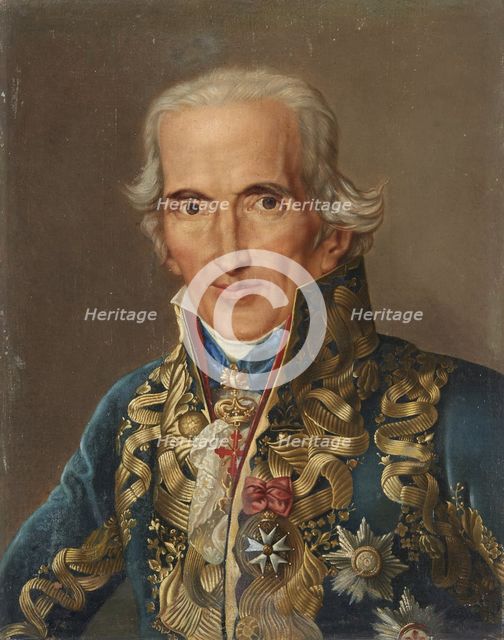 Portrait of Giovanni Raimondo Torlonia (1754-1829), Early 19th cen. Creator: Anon.
