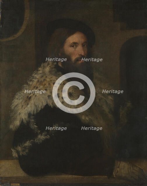Portrait of Girolamo Fracastoro, ca 1528. Creator: Titian (1488-1576).
