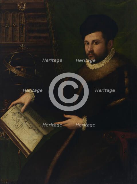 Portrait of Girolamo Mercuriale, 1588-1589. Creator: Lavinia Fontana.