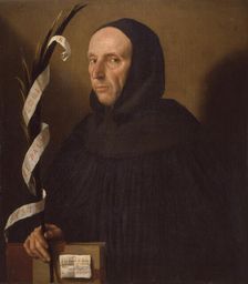Portrait of Girolamo Savonarola, 1524. Creator: Moretto da Brescia, Alessandro (ca 1498 - 1554)
