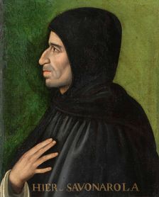 Portrait of Girolamo Savonarola, before 1521. Creator: Anonymous
