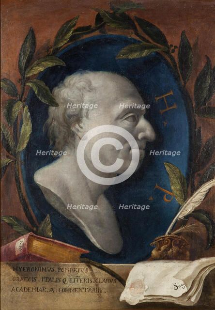 Portrait of Girolamo Pompei (1731-1788) , 1790. Creator: Benini, Giovanni (active End of 18th cen.).