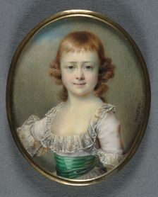 Portrait of Grand Duchess Catherine Pavlovna, later Queen of Württemberg, c. 1860. Creator: Alois Gustav Rockstuhl (Russian, 1798-1877)