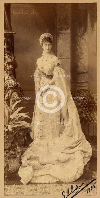 Portrait of Grand Duchess Elizaveta Fyodorovna (1864-1918), Princess Elizabeth of Hesse and by Rhine