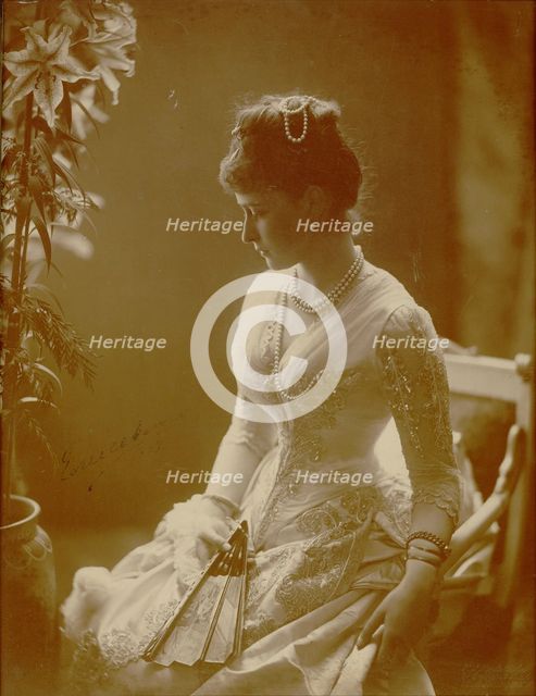 Portrait of Grand Duchess Elizaveta Fyodorovna (1864–1918), Princess Elizabeth of Hesse and by Rhine