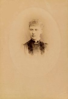 Portrait of Grand Duchess Elizaveta Mavrikievna of Russia (1865-1927), c. 1890