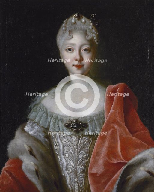 Portrait of Grand Duchess Elisabeth Petrovna (1709-1761).
