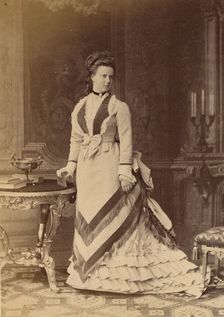 Portrait of Grand Duchess Maria Alexandrovna of Russia (1853-1920), Duchess of Saxe-Coburg and Gotha