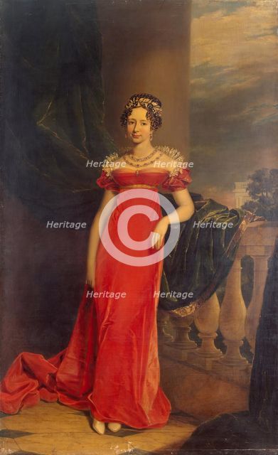 Portrait of Grand Duchess Maria Pavlovna, 1822. Creator: George Dawe.
