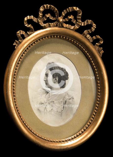 Portrait of Grand Duchess Militza Nikolaevna of Russia (1866-1951).