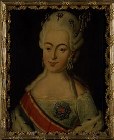 Portrait of Grand Duchess Natalya Alexeyevna, Second half of 18th century. Creator: Unknown