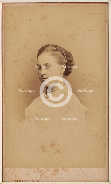 Portrait of Grand Duchess Olga Constantinovna of Russia (1851-1926).