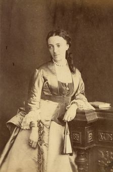 Portrait of Grand Duchess Olga Feodorovna of Russia (1839-1891), 1874