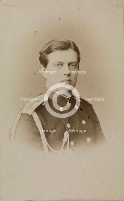 Portrait of Grand Duke Vladimir Alexandrovich of Russia (1847-1909), 1871.