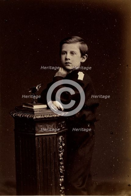 Portrait of Grand Duke Vyacheslav Constantinovich of Russia (1862-1879), 1874.