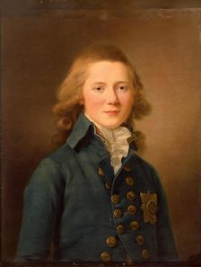 Portrait of Grand Duke Alexander Pavlovich, 1792. Creator: Jean Louis Voille