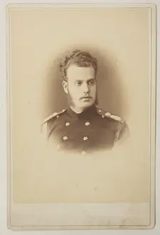 Portrait of Grand Duke Alexei Alexandrovich of Russia (1850-1908), 1870s