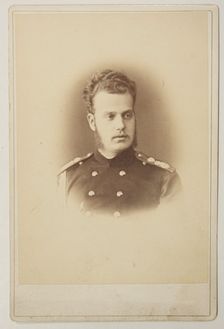 Portrait of Grand Duke Alexei Alexandrovich of Russia (1850-1908), 1870s