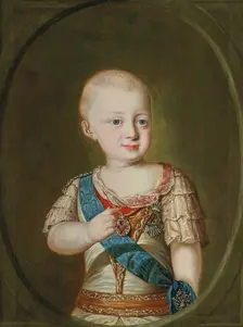Portrait of Grand Duke Constantine Pavlovich of Russia (1779-1831) as child