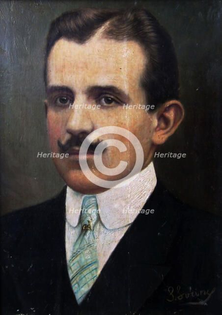 Portrait of Grand Duke Cyril Vladimirovich of Russia (1876-1938), 1910s. Creator: Sorin, Saveli Abramovich (1878-1953).