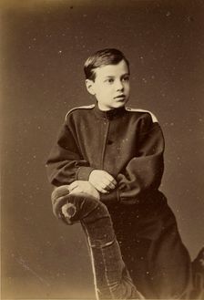 Portrait of Grand Duke Dmitry Konstantinovich of Russia (1860-1919), 1874