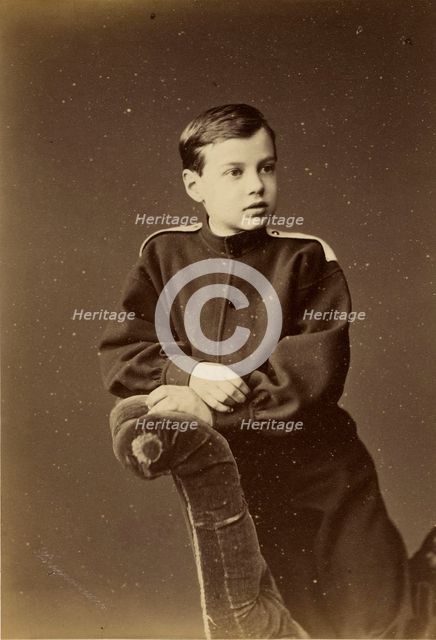 Portrait of Grand Duke Dmitry Konstantinovich of Russia (1860-1919), 1874.