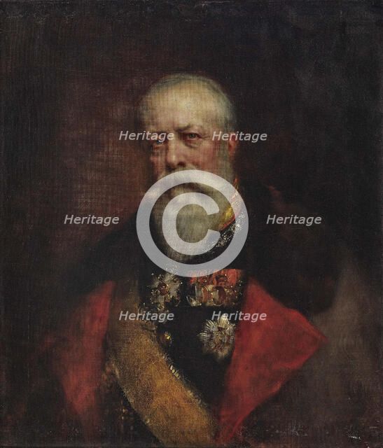 Portrait of Grand Duke Frederick I of Baden (1826-1907). Creator: Keller, Ferdinand (1842-1922).