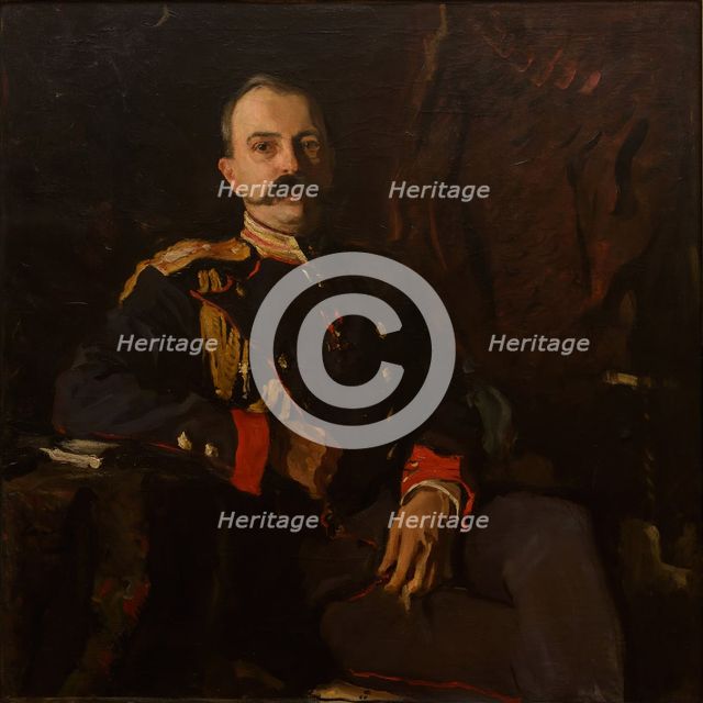 Portrait of Grand Duke George Mikhailovich of Russia (1863-1919).