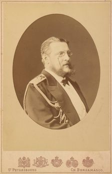 Portrait of Grand Duke Konstantin Nikolayevich of Russia (1827-1892), c. 1875