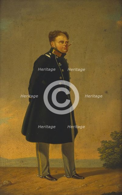 Portrait of Grand Duke Konstantin Pavlovich, 1830. Creator: Jozafat Ignacy Lukaszewicz.