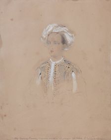 Portrait of Grand Duke Michael Nikolaevich of Russia (1832-1909), 1830-1840s. Artist: Valentini, Alexandre de (1787-1887)