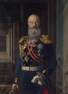 Portrait of Grand Duke Michael Nikolaevich of Russia (1832-1909), 1913. Creator: Liphart, Ernest Karlovich (1847-1932)