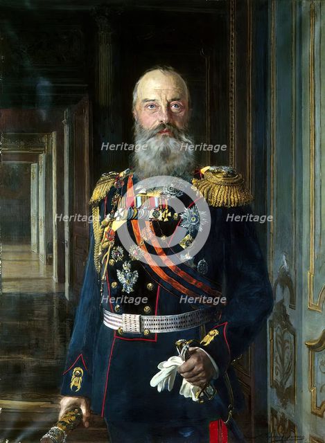 Portrait of Grand Duke Mikhail Nikolayevich, 1913. Creator: Ernst von Liphart.