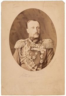 Portrait of Grand Duke Nicholas Nikolaevich (the Elder) of Russia (1831-1891), 1880
