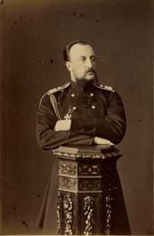 Portrait of Grand Duke Nicholas Nikolaevich (the Elder) of Russia (1831-1891), 1874