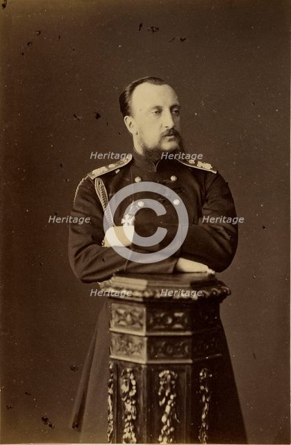 Portrait of Grand Duke Nicholas Nikolaevich (the Elder) of Russia (1831-1891), 1874.