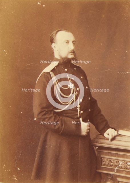 Portrait of Grand Duke Nicholas Nikolaevich (the Elder) of Russia (1831-1891), c. 1874.