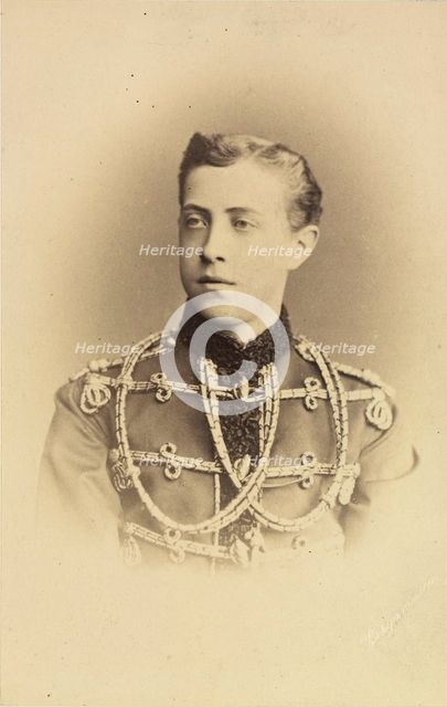 Portrait of Grand Duke Nicholas Nikolaevich (the younger) of Russia (1856-1929), 1874.
