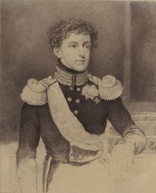Portrait of Grand Duke Nikolai Pavlovich (1796-1855), 1813