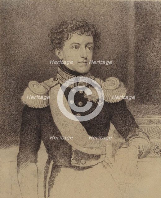 Portrait of Grand Duke Nikolai Pavlovich (1796-1855), 1813.