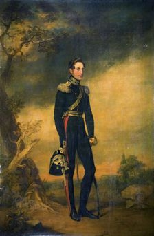 Portrait of Grand Duke Nikolai Pavlovich, 1821. Creator: George Dawe