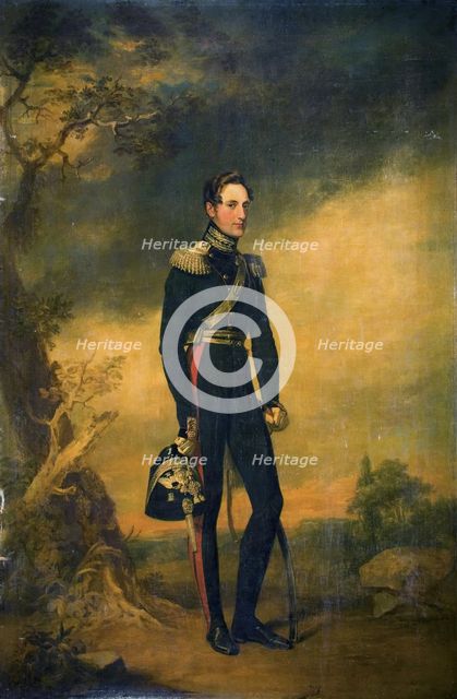 Portrait of Grand Duke Nikolai Pavlovich, 1821. Creator: George Dawe.