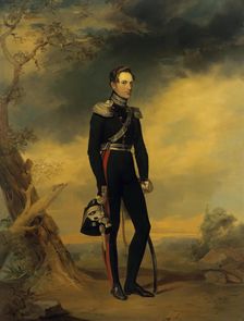 Portrait of Grand Duke Nikolai Pavlovich, 1821. Creator: Unknown